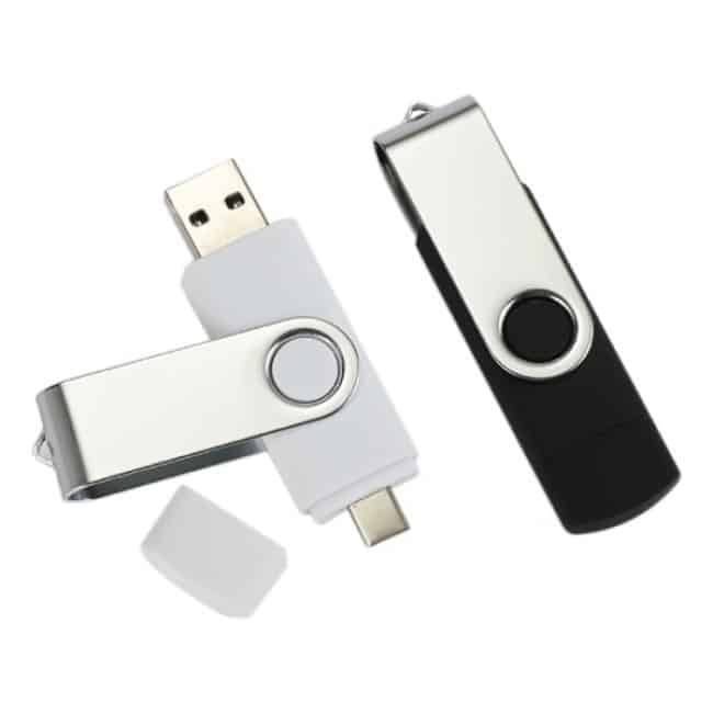 AF-095- OTG SWIVEL USB FLASH DRIVE TYPE-C-Online Shopping-h5Hu-1