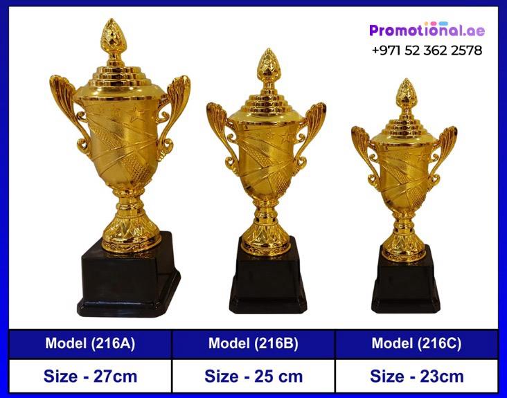 Custom trophies in Dubai